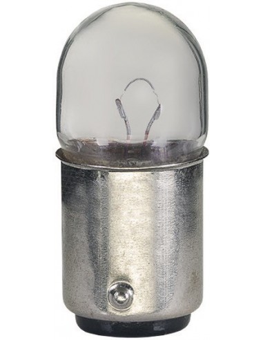 LAMPADA SFERA 2 POLI 24V 5W R5W/BA 15d