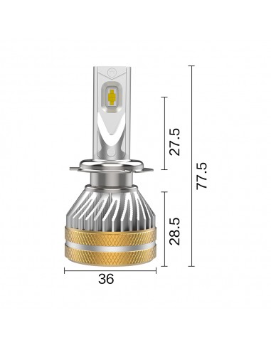 KIT HEADLIGHT SUNNY 12V H7 (2 PCS)