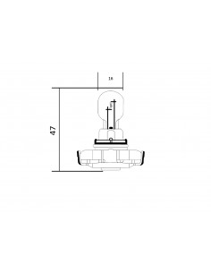 LAMPADA BASE IN PLASTICA... 2
