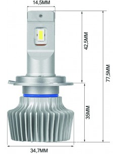 KIT HEADLIGHT GENIUS 12V H7...