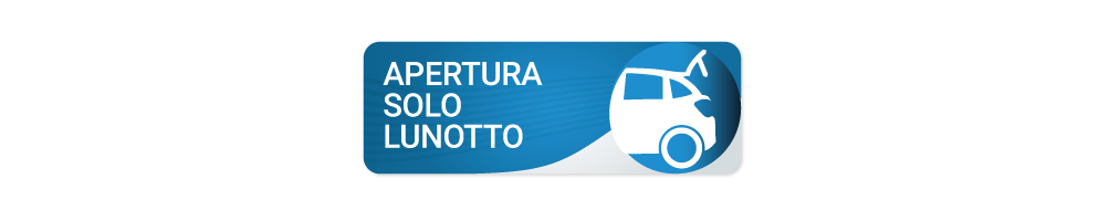 Apertura solo lunotto